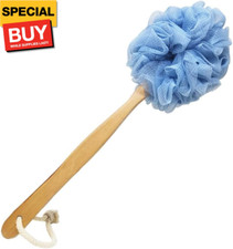 Loofah with Handle, Loofah on a Stick, Shower Sponge with Handle, Bath Brush, Sh