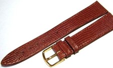 Herren Uhrenarmband Leder braun Teju design v...