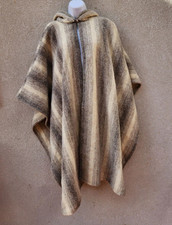 Vtg Irene Marshall Poncho Women's One Size Gray Wool Hand Tailored In Scotland