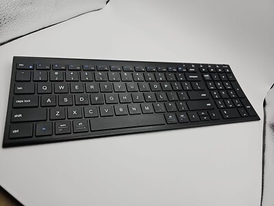 iClever IC-BK10 Bluetooth Multi Device Switching Keyboard Rechargeable
