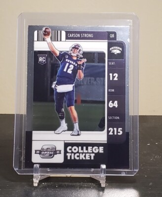 2022 Chronicles Contender Optic - CARSON STRONG - Eagles RC #11