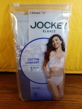Jockey Women's Elance Bikini - 3 Pack, 5/S.