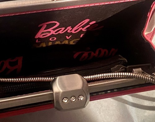 Limited Edition Mimco Loves Barbie Collection 2009 Pink Clutch Brand New!! - Picture 5 of 11