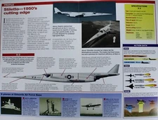 Douglas X-3 X 3 Picture Brochure Pamphlet Out of Print Aircraft Detail Sheet 