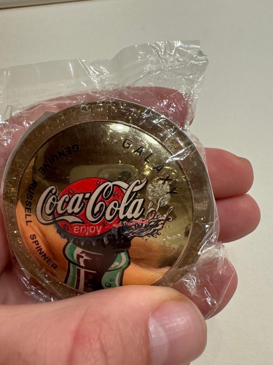 Genuine Russell Gold Coca-Cola Spinner Yo-yo | eBay UK