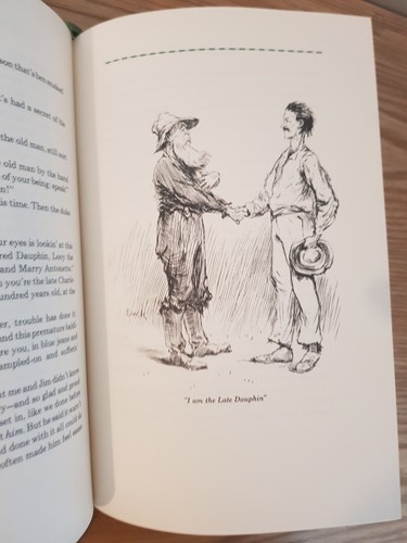 1982 THE ADVENTURES OF HUCKLEBERRY FINN BY MARK TWAIN NOVEL FRANKLIN LIBRARY @ - Picture 13 of 24