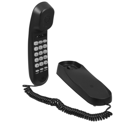 Telephone Landline Baby Office Home Phones Corded House Wall Mounted - Zdjęcie 7 z 12