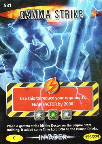Doctor Who Battles In Time Individual Trading Cards ( Cards 351 to 600 ) - Picture 179 of 248