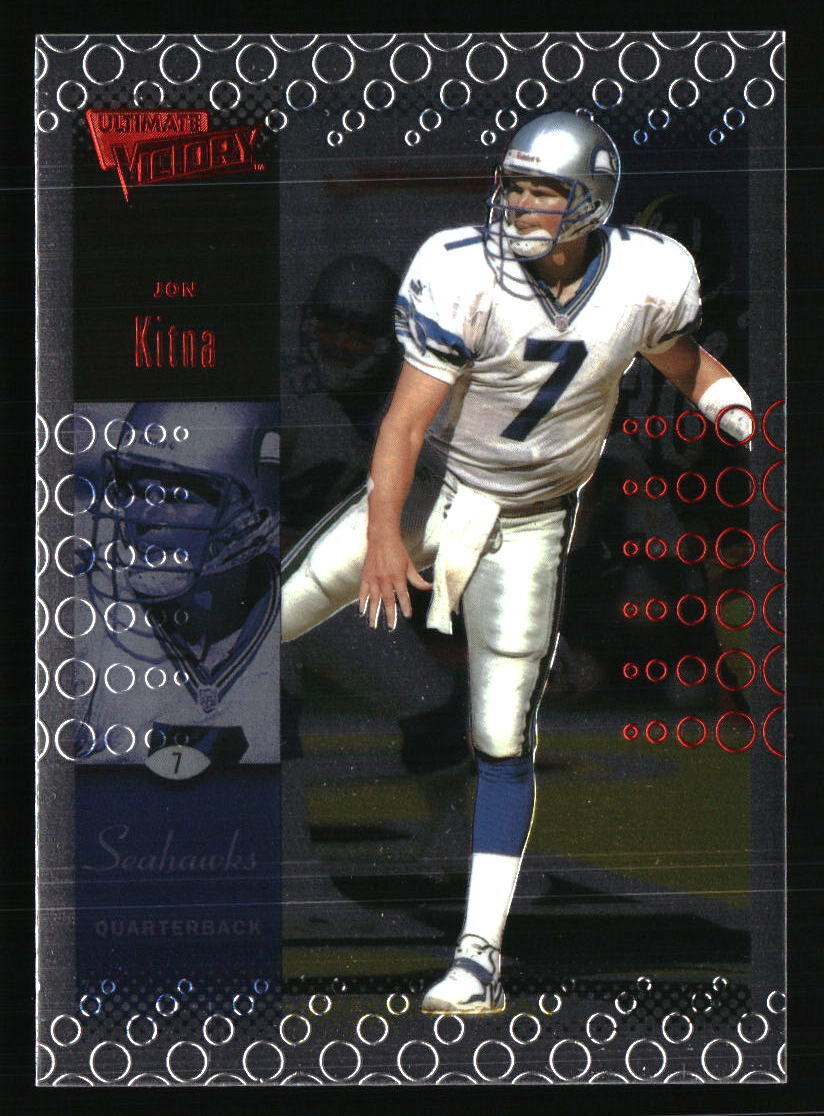Jon Kitna 2000 Upper Deck Ultimate Victory #80  Football Card
