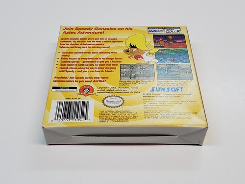 Speedy Gonzales Aztec Adventure Game Boy Color Empty Box Only No GameNo Manual* - Picture 4 of 23