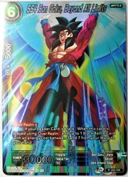 SS4 Son Goku, Beyond All Limits P-262 Mythic Booster Foil Rare