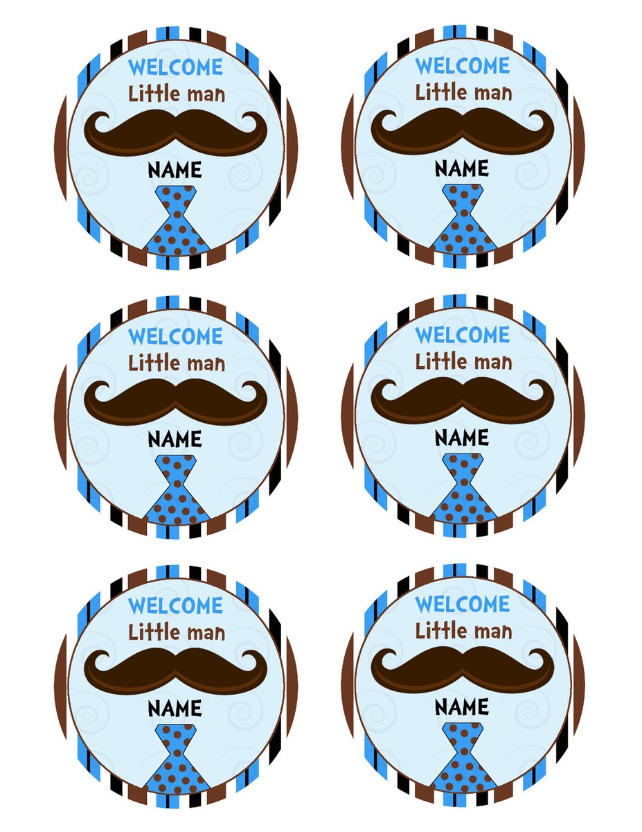 LITTLE MAN MUSTACHE Design Image Edible cake topper | eBay little-man-mustache-design-image-edible-cake-topper-ebay