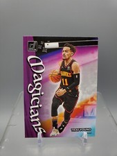 2022-23 Panini Donruss Basketball Magicians Trae Young Insert Card
