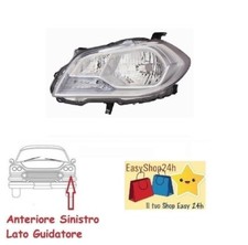 FARO FANALE PROIETTORE ANTERIORE SX PER SUZUKI SX4 CROSS 2013 2016 SINISTRO H4