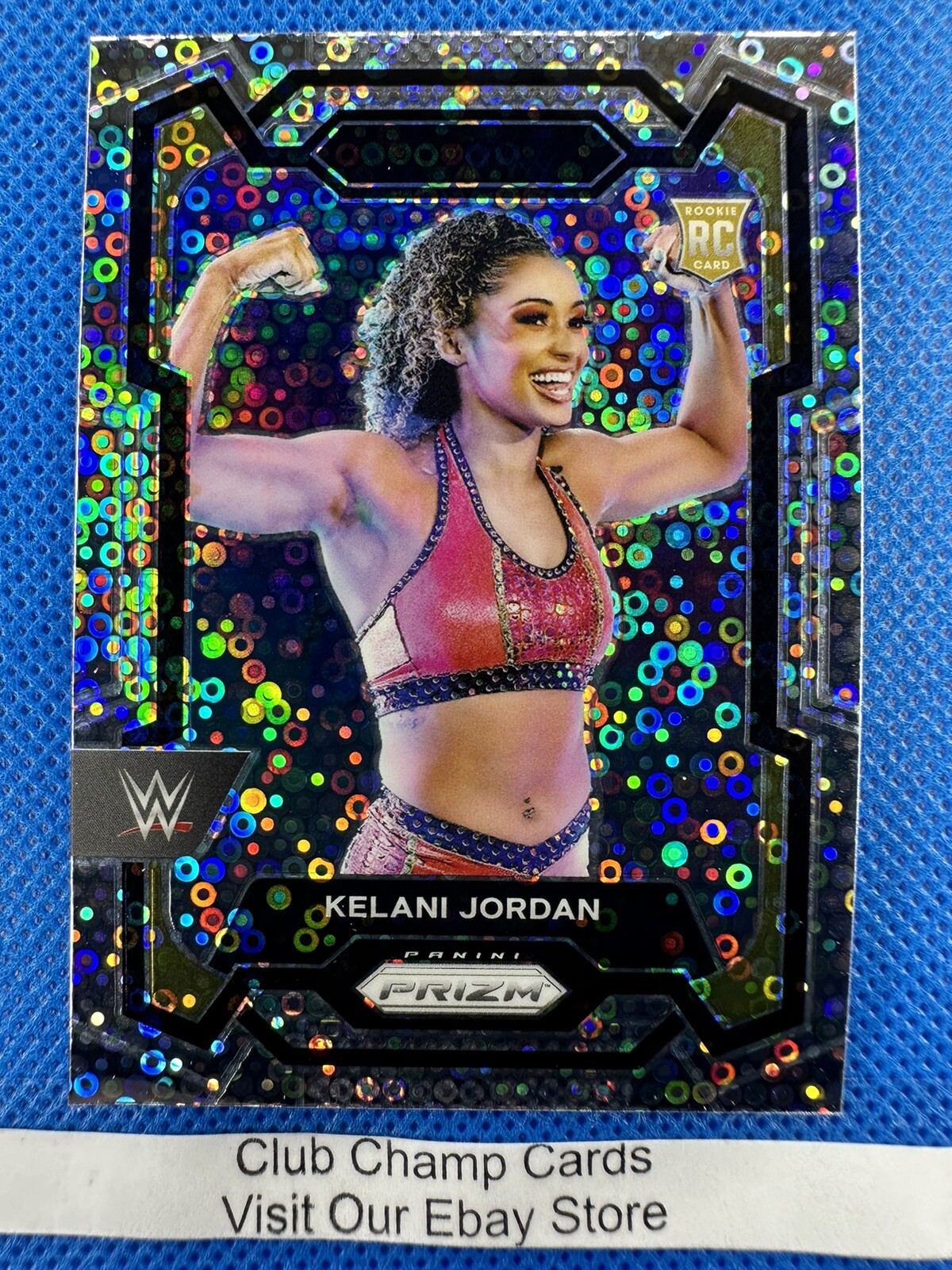 2024 #127 Kelani Jordan Panini Prizm WWE NXT Under Card Prizm RC