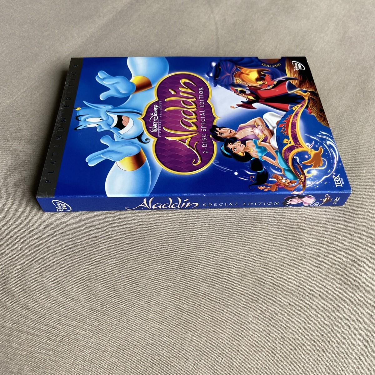 Walt Disney: Aladdin (DVD 1992 NEW + Slipcover) Original