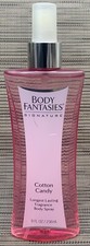 Vintage Body Fantasies Cotton Candy Signature Fragrance Body Spray 8 fl oz New
