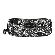 Sanrio Hello Kitty Kitty Change Purse SANRIO Rare Black Lace Design From Japan