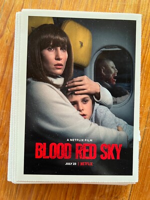 Blood Red Sky | 2021 | Cinema Filmplakatkarte