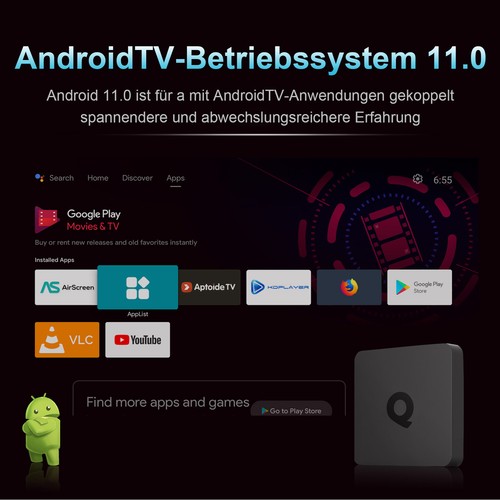2025 Smart TV BOX Android 14 8K 128GB 2.4G/5G WIFI6 Lettore multimediale Octa Core USB - Foto 27 di 27