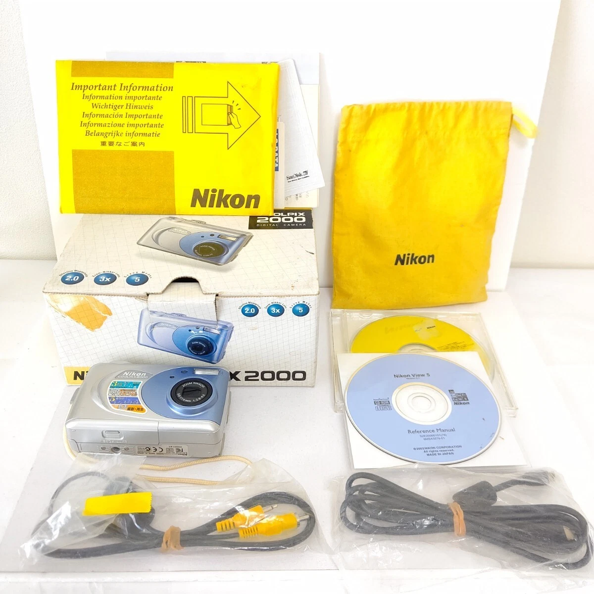 Nikon Coolpix 2000 Digital Cameras for Sale | Shop New & Used