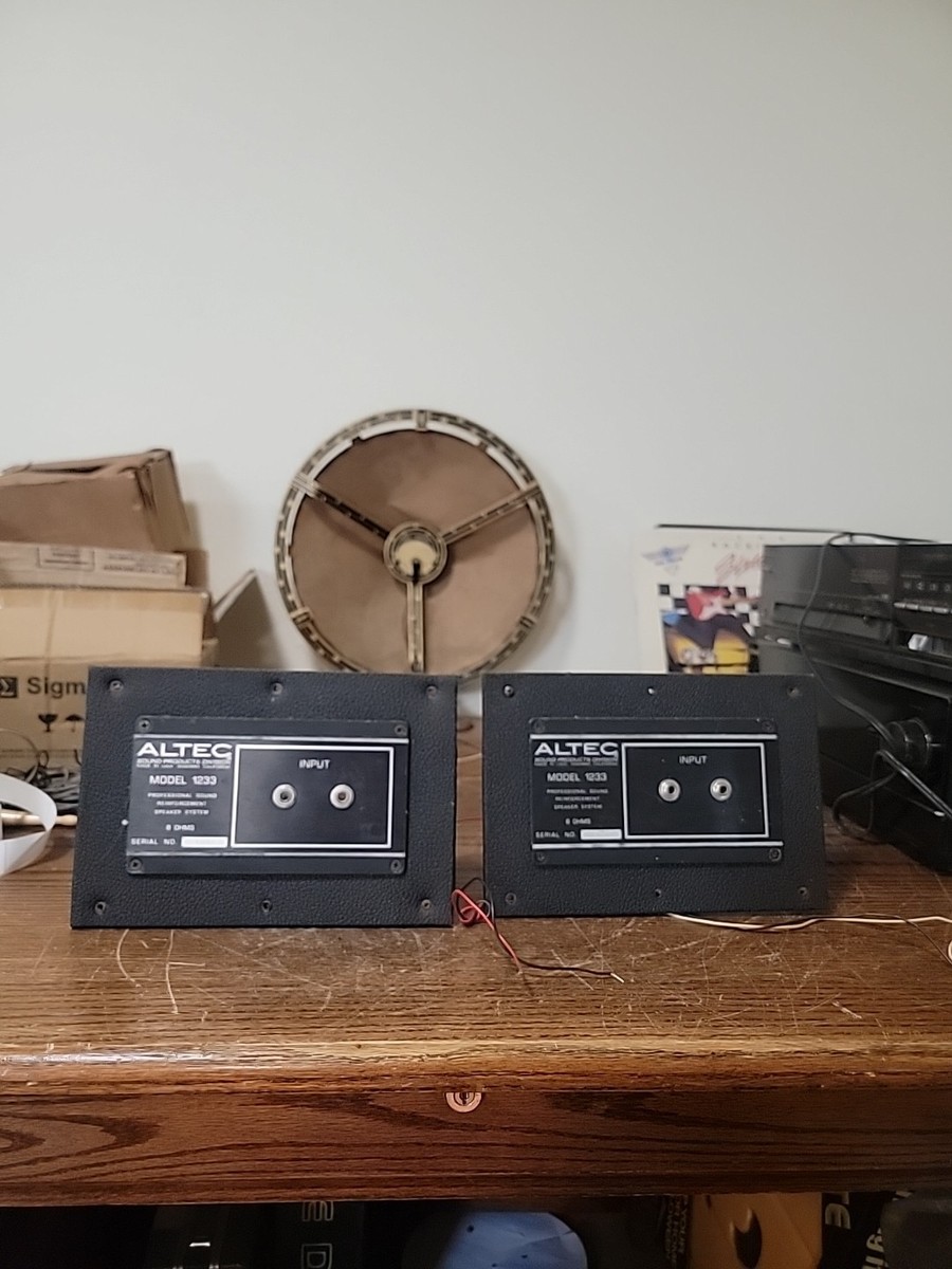 ALTEC LANSING 1233 Speaker Network Crossovers Vintage | eBay