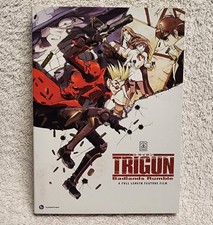 Trigun Badlands Rumble Movie 2 Disc DVD Set Anime Dub Sub FUNimation Slipsleeve