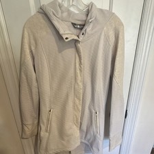 The North Face Women s Beige Hooded Full Zip ...