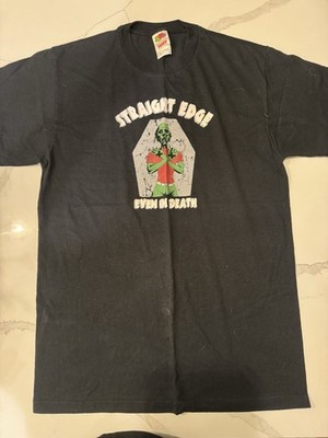 Straight Edge Even In Death Shirt Size M XXX