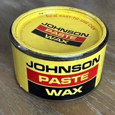 SC Johnson Paste Wax Original Formula Container 1 Lb 35% Full *Read