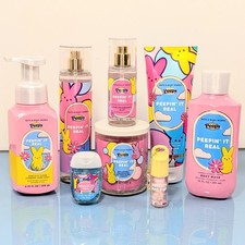 8 Pc Peeps Peepin' It Real Marshmallow Whipped Vanilla Sugar Bath & Body Works