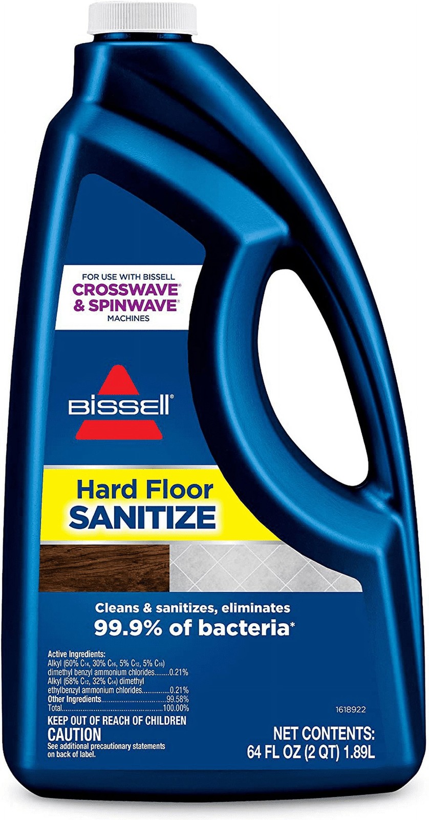 BISSELL Hard Floor Formula Cleaner, Fresh Scent 64 FL OZ 25041