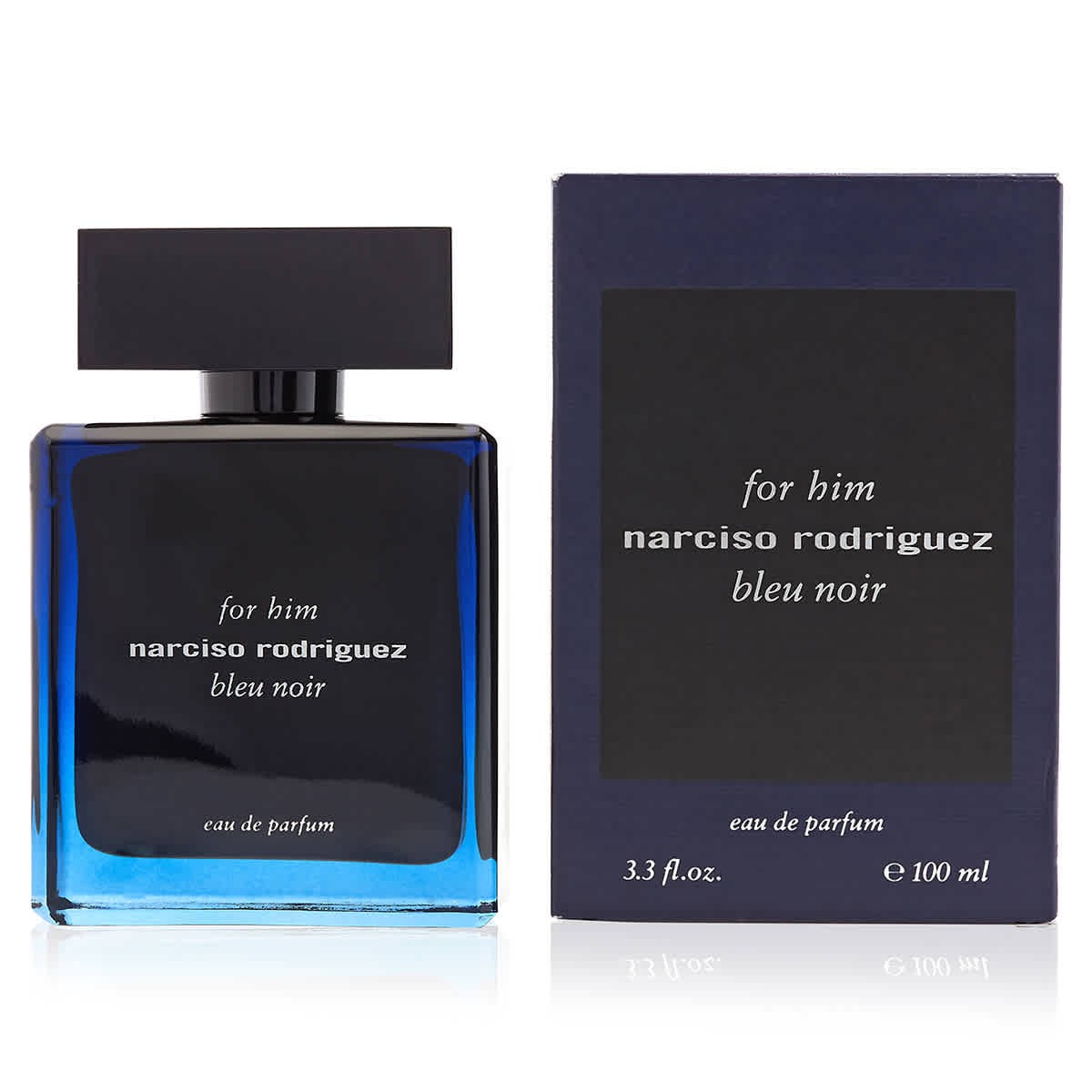 Narciso Rodriguez Mens Bleu Noir for Him EDP EDP Spray 33 oz Fragrances 16090₽