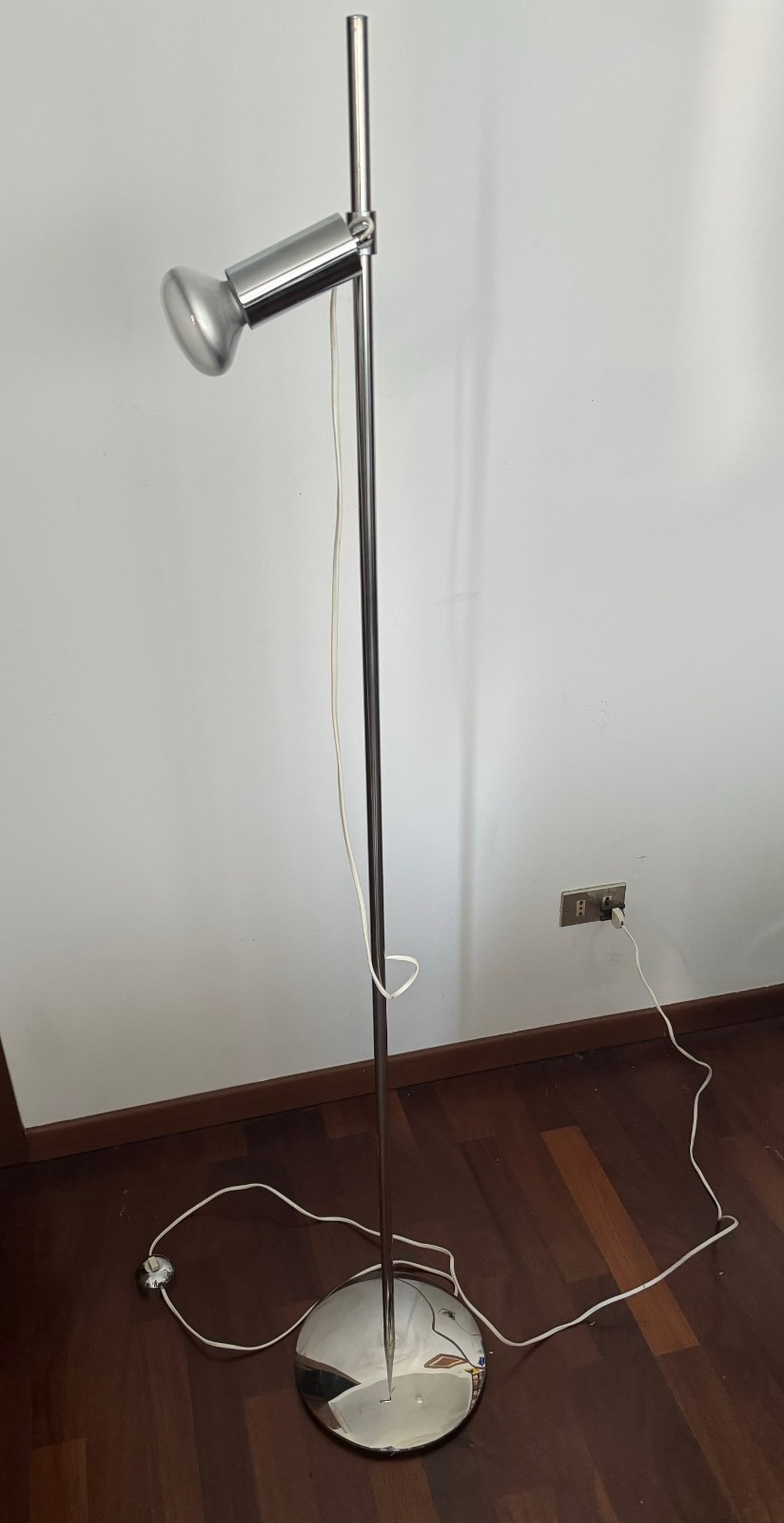 GOFFREDO REGGIANI Piantana Lampada da Terra Anni 70 - Floor-Lamp Space-Age+++ foto 2