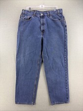 Vintage Levi s 550 Relaxed Fit Jeans Men s Size 40x30 Blue Med Denim Made in USA