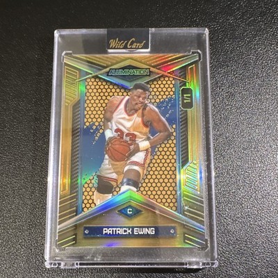Wild Card ALUMINATION 2024 Patrick Ewing Basketball  1/1 ready to grade