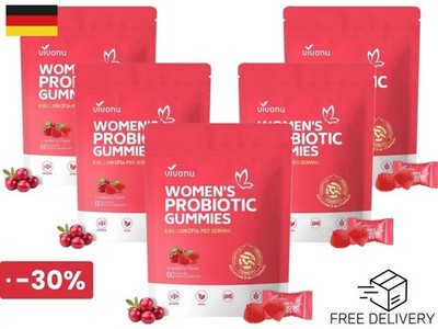 VivoNu Vaginal Women Probiotic Feminine Balance pH Gummies for Healthy Odor Y..