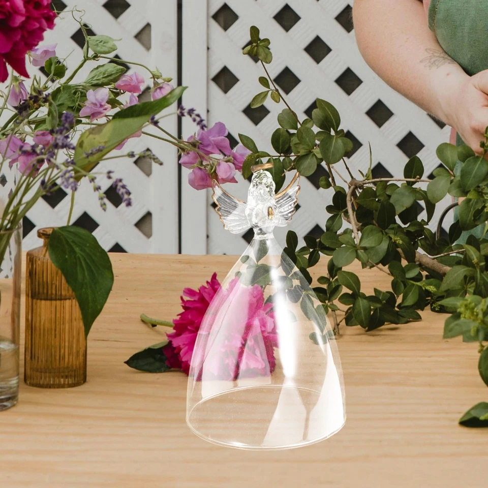 Vetrina in con campana a cloche in con cupola ad angelo per piante - Immagine 2 di 4