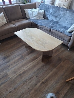 COUCHTISCH Marmor 90 x 90x45 cm NATURSTEIN ! Travertin Marmor 80er unb. ABHOLUNG