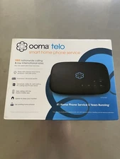 NEW Ooma Telo Free Home Phone Service VoIP Phone (Black) FACTORY SEALED OEM