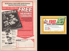 Heathkit Catalog Schlumberger Computers Electronics 1979 Vintage Print Ad