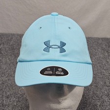 Under Armour Youth Hat Blue Performance Adjustable Cap Moisture Wicking NWT