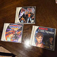 Dreamcast Lot Resident Evil CODE: Veronica, HOD 2, BLITZ 2000 CIB. READ DESC!