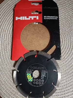 Hilti Dc-d Standard Dry Cutting Diamond Disc 125mm X 1.5 X 22.2 Brand New - Image 1 of 4