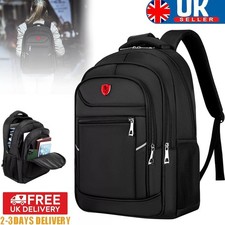 Men Women Laptop Backpack Waterproof Large Briefcase Rucksack Travel School Bag