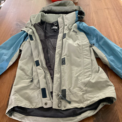 Helly Hansen Helly Tech Damen Outdoor-/Funktionsjacke mit Kapuze Grau/Blau
