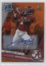 2023 Bowman U Chrome Prospect Orange Refractor 7/25 Ja'Corey Brooks #4 Auto 0y2q