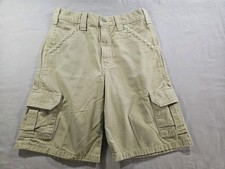 Carhartt Boys Size 14 Regular Canvas Cargo Shorts Dark Khaki YYB164 GKH Youth