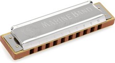 Hohner Marine Band 1896 Harmonica - Key of G 3-pack Bundle