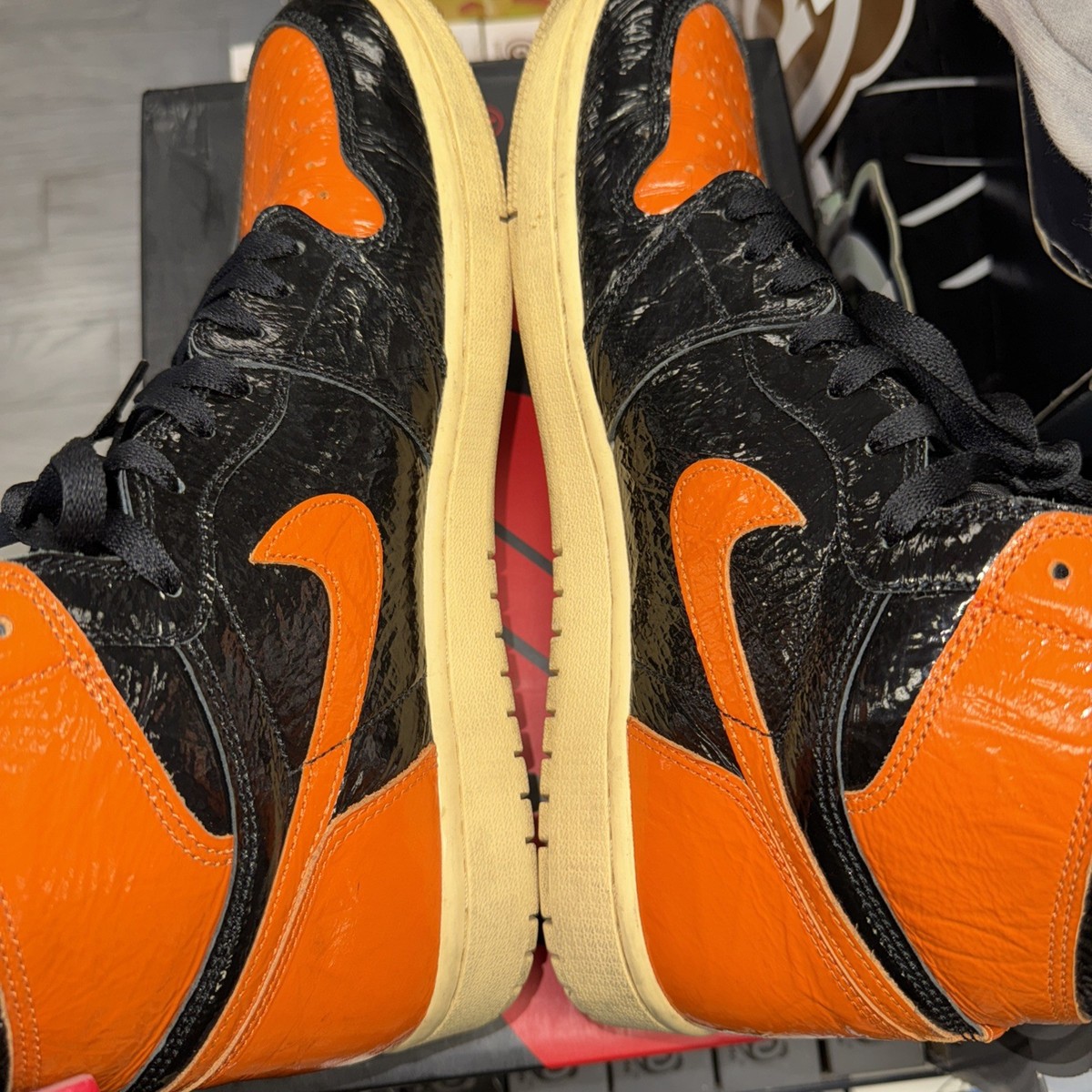 Size 10.5 - Jordan 1 Retro OG High Shattered Backboard 3.0